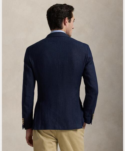 セール】Polo テーラード リネン ドビー ジャケット（テーラード