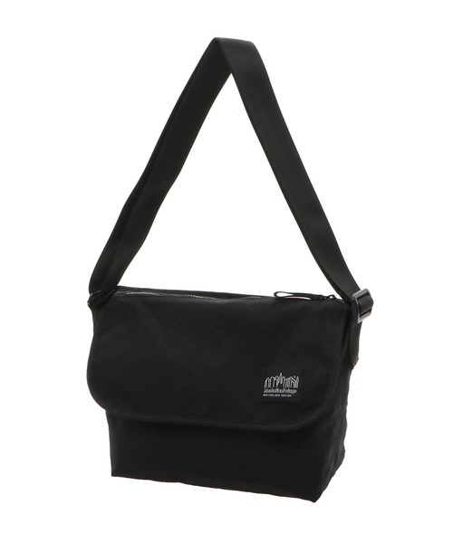 Manhattan Portage BLACK LABEL（マンハッタンポーテージ　ブラックレーベル）の「STANDARD MESSENGER BAG(XS) MGNT NYLON TUSSAH（メッセンジャーバッグ・メンズ・ブラック/ブラウン/ベージュ・X-SMALL）」の15枚目の写真