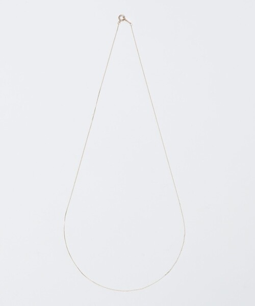 City Ambient Products（シティアンビエントプロダクツ）の「City Ambient Products: K10YG PLANER CHAIN NECKLACE（ネックレス・メンズ・ゴールド・ONE SIZE）」の6枚目の写真