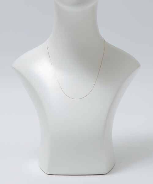 City Ambient Products（シティアンビエントプロダクツ）の「City Ambient Products: K10YG PLANER CHAIN NECKLACE（ネックレス・メンズ・ゴールド・ONE SIZE）」の9枚目の写真