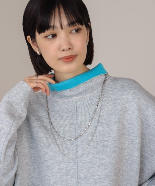 Bou Jeloud(ブージュルード)の「2連メタルビーズネックレス(ネックレス・レディース・ゴールド/シルバー・ONESIZE)」の15枚目の写真
