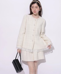 Rirandture | ツィードハイウエストショートパンツ(その他パンツ)