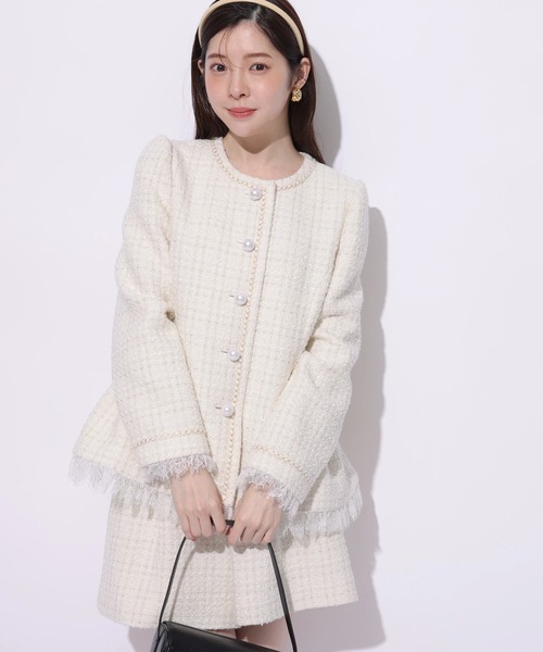 Rirandture（リランドチュール）の「ツィードハイウエストショートパンツ（その他パンツ・レディース・オフホワイト・0/1/2）」の20枚目の写真