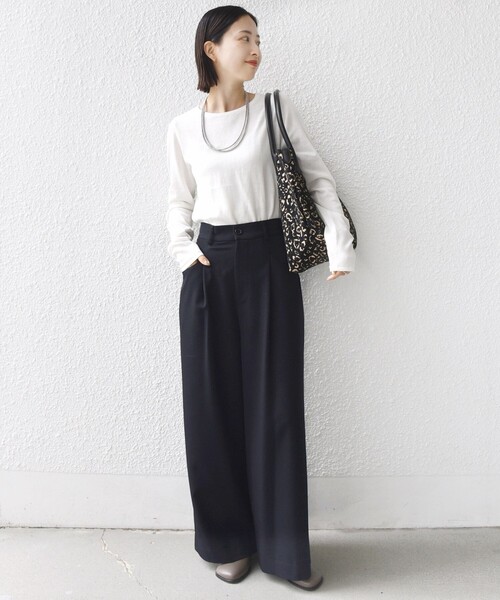 SHIPS(シップス)の「【WEB限定】ジャカード トート バッグ(トートバッグ・レディース・ネイビー/ブラウン/ブラック・ONE SIZE)」の21枚目の写真