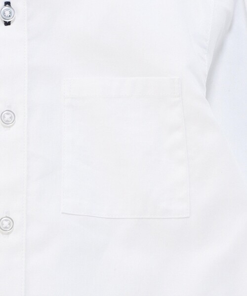 COMME CA ISM(コムサイズム)の「【雑誌掲載商品】バンドカラーシャツ(シャツ/ブラウス・キッズ・ホワイト・110cm/120cm/130cm/140cm/150cm/160cm)」の7枚目の写真