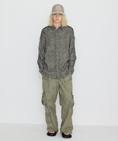 SSERPE（セルぺ）の「インツーザワイルドシャツ ブラック（シャツ/ブラウス・メンズ・その他・MEDIUM/LARGE）」の3枚目の写真