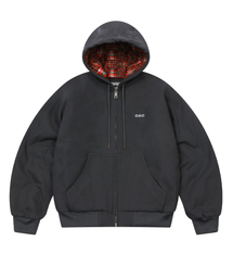 chancechance（チャンスチャンス）の「CEC CATION OXFORD WORK ZIP-UP HOODIE(CHARCOAL)（その他アウター）」