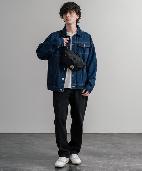 Carhartt(カーハート)の「Carhartt カーハート CLASSIC WAIST PACK/ワンポイントロゴボディバッグ(ボディバッグ/ウエストポーチ・メンズ・ブラック/ピンクベージュ/グレー/ブラウン/カモフラージュ・FREE)」の9枚目の写真