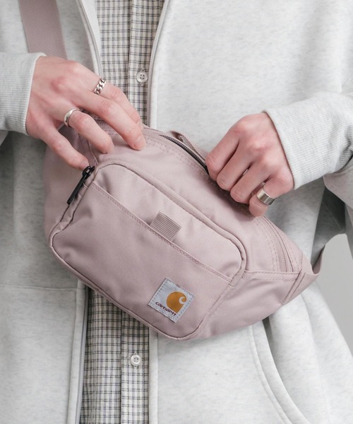 Carhartt(カーハート)の「Carhartt カーハート CLASSIC WAIST PACK/ワンポイントロゴボディバッグ(ボディバッグ/ウエストポーチ・メンズ・ブラック/ピンクベージュ/グレー/ブラウン/カモフラージュ・FREE)」の20枚目の写真