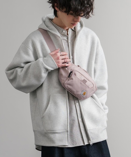 Carhartt(カーハート)の「Carhartt カーハート CLASSIC WAIST PACK/ワンポイントロゴボディバッグ(ボディバッグ/ウエストポーチ・メンズ・ブラック/ピンクベージュ/グレー/ブラウン/カモフラージュ・FREE)」の21枚目の写真