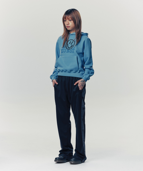 ISTKUNST(イストクンスト)の「I SMILEY KUNST HOODIE_LIGHT BLUE(IK2FSMM410A)(パーカー・レディース・その他・S/M)」の8枚目の写真