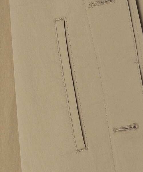 City Ambient Products（シティアンビエントプロダクツ）の「City Ambient Products: リラックス ステンカラー コート（ステンカラーコート・メンズ・ベージュ/ネイビー・SMALL/MEDIUM/LARGE）」の18枚目の写真