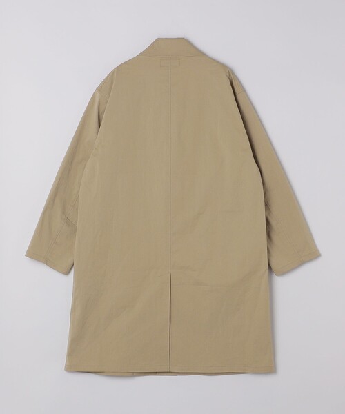 City Ambient Products（シティアンビエントプロダクツ）の「City Ambient Products: リラックス ステンカラー コート（ステンカラーコート・メンズ・ベージュ/ネイビー・SMALL/MEDIUM/LARGE）」の20枚目の写真
