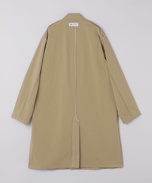 City Ambient Products（シティアンビエントプロダクツ）の「City Ambient Products: リラックス ステンカラー コート（ステンカラーコート・メンズ・ベージュ/ネイビー・SMALL/MEDIUM/LARGE）」の22枚目の写真