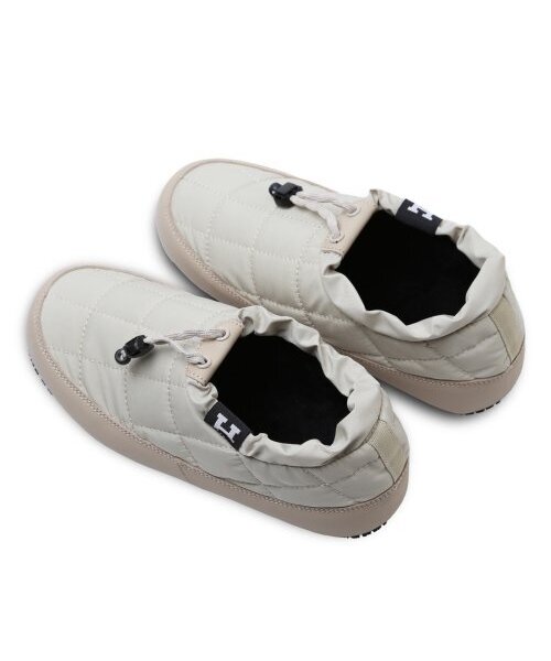 HARVARD SHOES（ハーバードシューズ）の「コンラッド 男女共用 パディングスリッポン ファー裏地 ベージュ（スリッポン・レディース・その他・S/L/XL）」の4枚目の写真