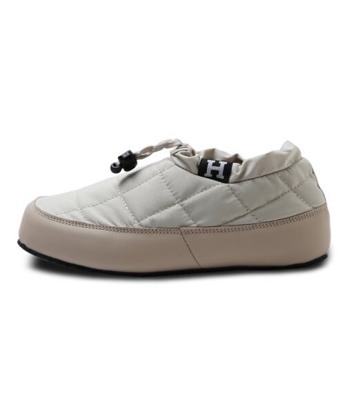 HARVARD SHOES（ハーバードシューズ）の「コンラッド 男女共用 パディングスリッポン ファー裏地 ベージュ（スリッポン・レディース・その他・S/L/XL）」の5枚目の写真