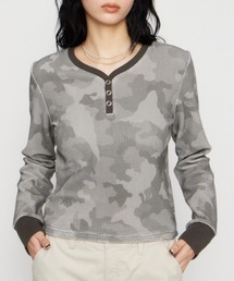 LAGUA GEM（ラグアジェム）の「CAMOUFLAGE CUT トップス（Tシャツ/カットソー・レディース）」