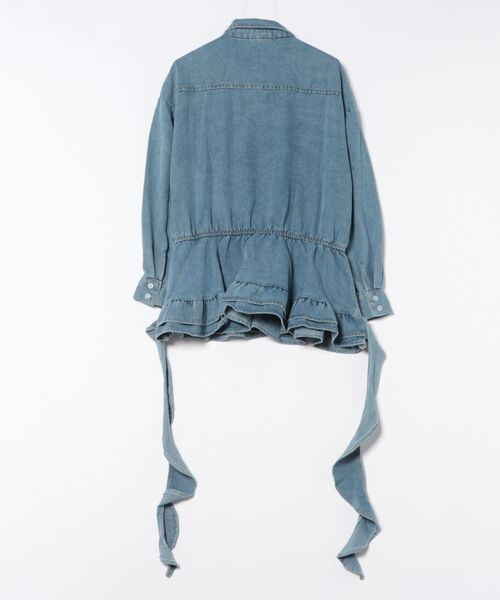 almo（アルモ）の「【LAMPOON】ティアードデニムワンピース（ワンピース・レディース・ブルー・LARGE/MEDIUM）」の11枚目の写真