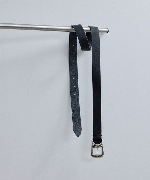 ADAM ET ROPE'（アダムエロペ）の「【サステナブル】ダブルリングスムースベルト（ベルト・レディース・シルバー/ゴールド・FREE）」の6枚目の写真