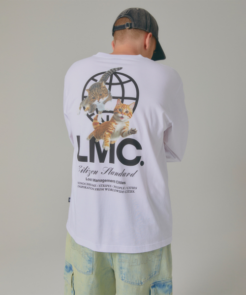 LMCの「FLYING CATS LONG SLV TEE light heather gray(Tシャツ/カットソー・レディース・その他・S/L/XL)」の5枚目の写真