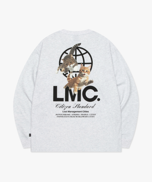 LMCの「FLYING CATS LONG SLV TEE light heather gray(Tシャツ/カットソー・レディース・その他・S/L/XL)」の7枚目の写真