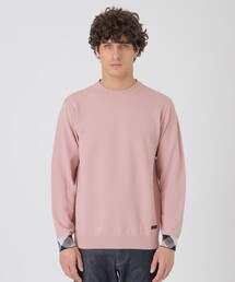 BLACK LABEL CRESTBRIDGE（ブラックレーベル・クレストブリッジ）の「パーシャルチェックヴィスコンフィーニット（ニット/セーター）」