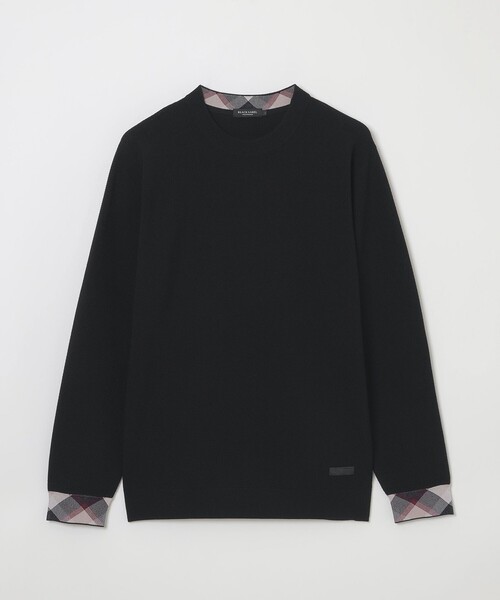 BLACK LABEL CRESTBRIDGE（ブラックレーベル・クレストブリッジ）の「パーシャルチェックヴィスコンフィーニット（ニット/セーター・メンズ・ホワイト系その他/ピンク系その他2/オフホワイト/ブラック・L/XL/M）」の19枚目の写真