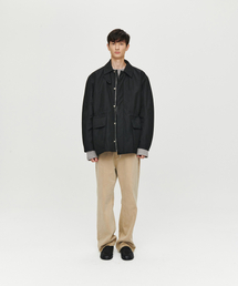 HEUTE（ホイテ）の「SNOW PADDED FIELD JACKET (BLACK)（ダウンジャケット/コート）」