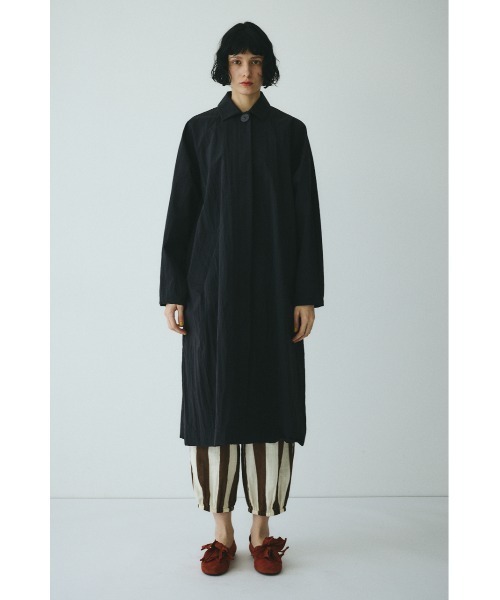 HeRIN.CYE(ヘリンドットサイ)の「Soutien collar coat ステンカラーコート(ステンカラーコート・レディース・ブラック/ブルー/オフホワイト・FREE)」の16枚目の写真
