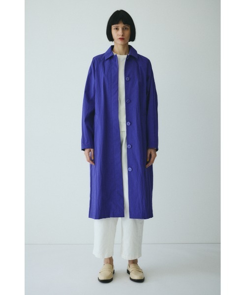 HeRIN.CYE(ヘリンドットサイ)の「Soutien collar coat ステンカラーコート(ステンカラーコート・レディース・ブラック/ブルー/オフホワイト・FREE)」の19枚目の写真
