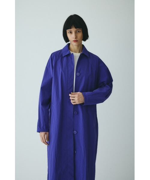 HeRIN.CYE(ヘリンドットサイ)の「Soutien collar coat ステンカラーコート(ステンカラーコート・レディース・ブラック/ブルー/オフホワイト・FREE)」の20枚目の写真