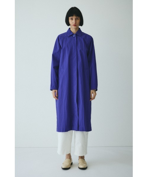 HeRIN.CYE(ヘリンドットサイ)の「Soutien collar coat ステンカラーコート(ステンカラーコート・レディース・ブラック/ブルー/オフホワイト・FREE)」の22枚目の写真