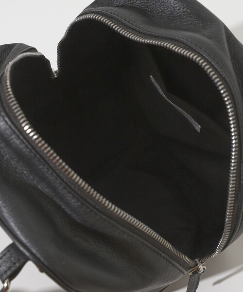 Firsthand（ファーストハンド）の「Firsthand/ファーストハンド レザー キュービック ボストンバッグ / 牛革 / 撥水レザー（ボストンバッグ・レディース・ベージュ/ブラック・ONE SIZE）」の20枚目の写真