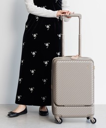 Jewelna Rose | HaNT ×Jewelna Rose コラボ スーツケース 機内持ち込み フロントオープン 34L 06820(スーツケース/キャリーバッグ)