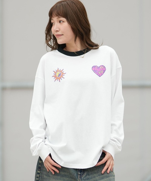 セール】SANTACRUZ/サンタクルーズ STRANGE HEART L/S TEE ロンT