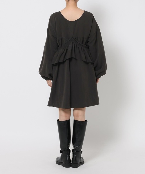 LOWRYS FARM（ローリーズファーム）の「マルチＷＡＹフリルミニワンピース  639589（ワンピース・レディース・アイボリー/ブラック/ブラウン・FREE）」の11枚目の写真