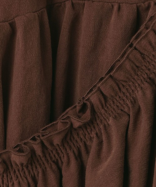 LOWRYS FARM（ローリーズファーム）の「マルチＷＡＹフリルミニワンピース  639589（ワンピース・レディース・アイボリー/ブラック/ブラウン・FREE）」の19枚目の写真