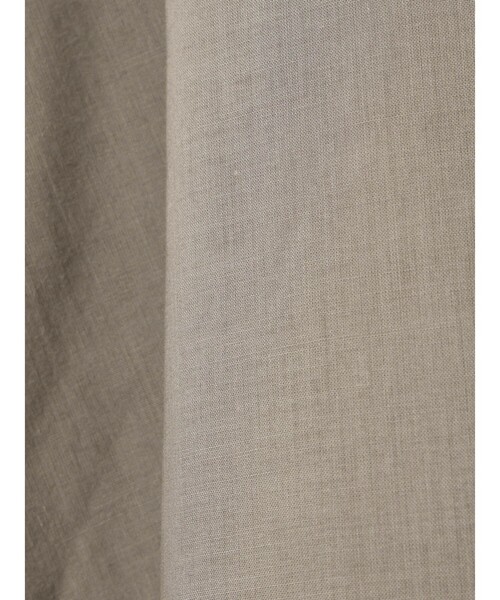 mizuiroind（ミズイロインド）の「mizuiro ind T/Cシアーワイドシャツ（シャツ/ブラウス・レディース・ライトブルー/オフホワイト/チャコールグレー/ベージュ/ネイビー・FREE）」の8枚目の写真