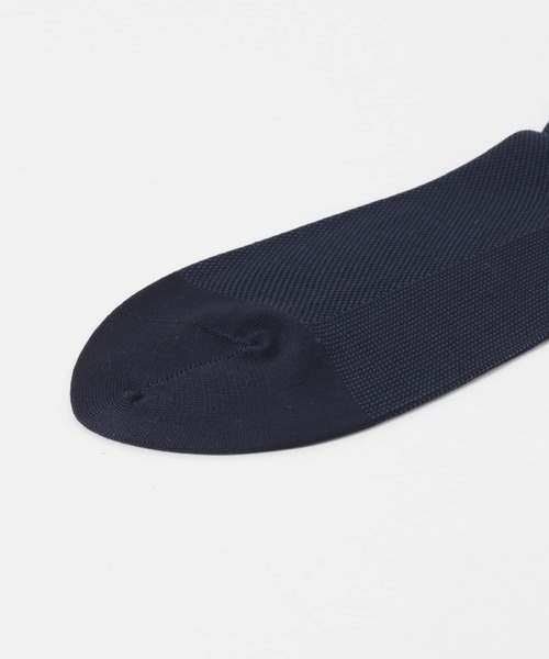 URBAN RESEARCH DOORS（アーバンリサーチドアーズ）の「LIFE STYLE TAILOR　バーズアイドレスソックス（ソックス/靴下・メンズ・ネイビー/ブラウン/ブラック・-）」の7枚目の写真