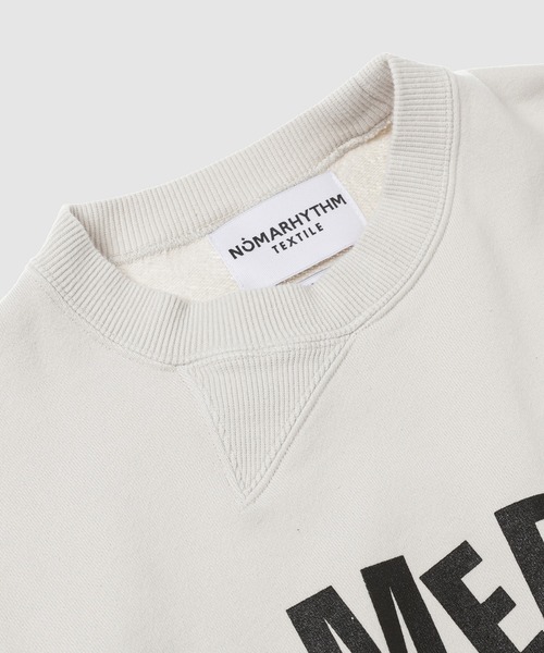 NOMA t.d.（ノーマティーディー）の「Dye Twist Sweat / SOMEPLACE（スウェット・メンズ・レッド/その他・3/4）」の4枚目の写真