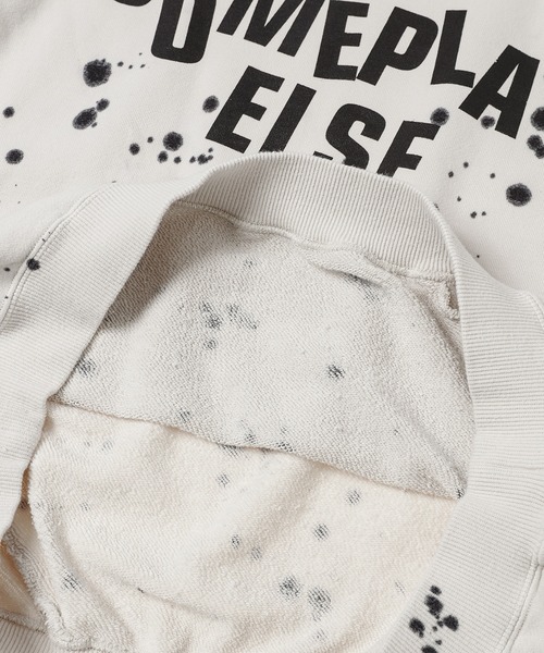 NOMA t.d.（ノーマティーディー）の「Dye Twist Sweat / SOMEPLACE（スウェット・メンズ・レッド/その他・3/4）」の6枚目の写真