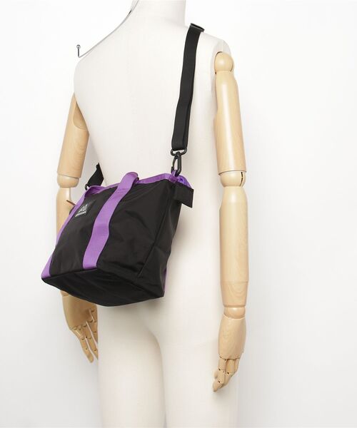 GREGORY(グレゴリー)の「ボートトートS BOAT TOTE S ブラックXパープル(トートバッグ・メンズ・ブラック×パープル・ONE SIZE)」の2枚目の写真