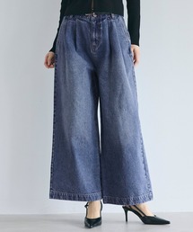 coca（coca） | タックデニムパンツ(デニムパンツ)