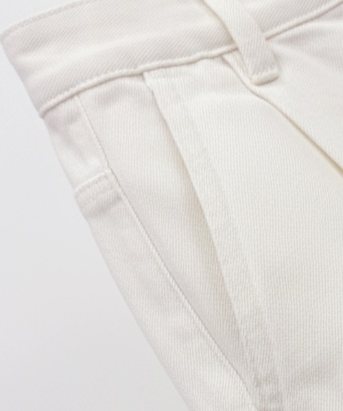 coca（coca）（コカ）の「タックデニムパンツ（デニムパンツ・レディース・ホワイト/ブルー・L/M/S）」の17枚目の写真