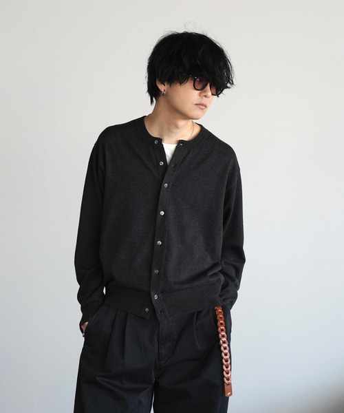 T/C CREW COMPACT CARDIGAN（カーディガン/ボレロ）｜WYM LIDNM