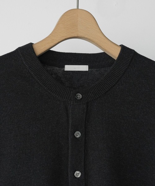 WYM LIDNM（ウィム バイ リドム）の「T/C CREW COMPACT CARDIGAN