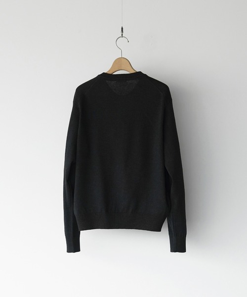 WYM LIDNM（ウィム バイ リドム）の「T/C CREW COMPACT CARDIGAN