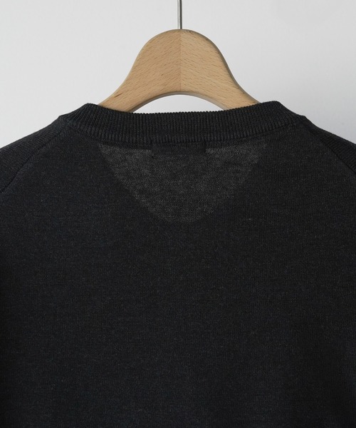 WYM LIDNM（ウィム バイ リドム）の「T/C CREW COMPACT CARDIGAN