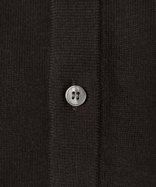 WYM LIDNM（ウィム バイ リドム）の「T/C CREW COMPACT CARDIGAN