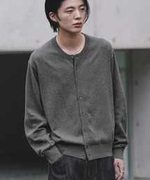 WYM LIDNM（ウィム バイ リドム）の「T/C CREW COMPACT CARDIGAN（カーディガン/ボレロ）」